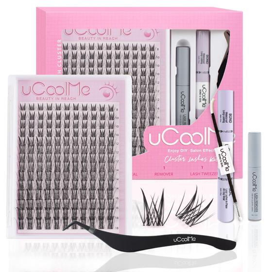 Imagem de Kit de Cílios UCOOLME Aphrodite C Curl - 8 a 18mm