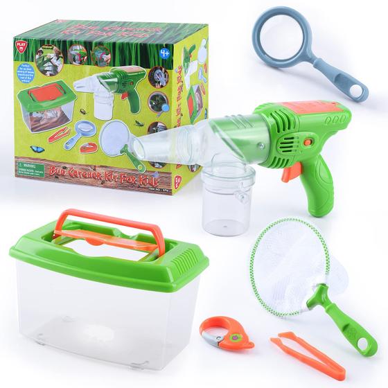Imagem de Kit de Coleta de Insetos PLAY Bug Catcher Vacuum com Habitat para Insetos