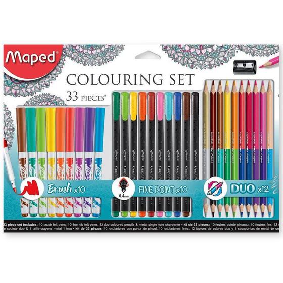 Imagem de Kit de Coloração Maped Color Peps 33 Peças