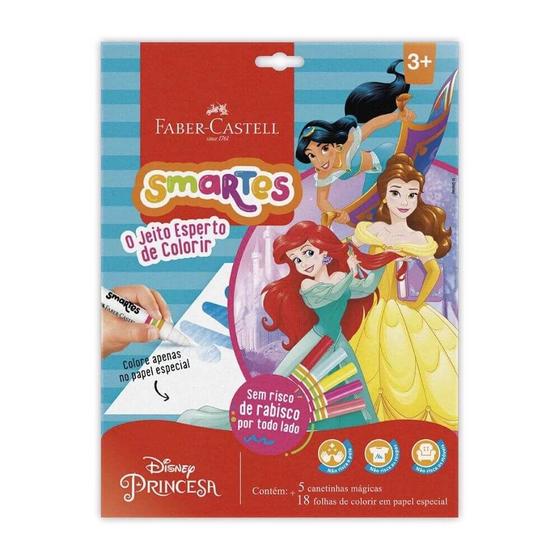 Imagem de Kit De Colorir Princesas Smartes Faber-Castell