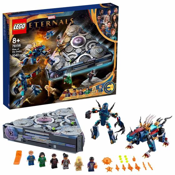 Imagem de Kit de construção LEGO Marvel Rise of The Domo 76156 com 6 minifiguras