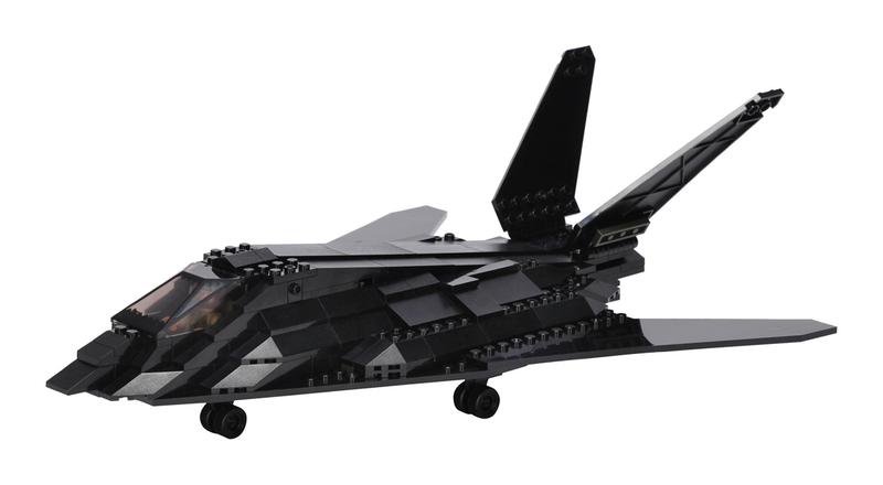 Imagem de Kit de construção Ultimate Soldier Stealth Fighter Jet Black