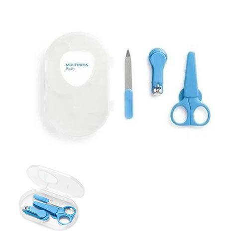 Imagem de Kit de cuidados para bebês - cortador de unha, tesoura com ponta arredondada e lixa