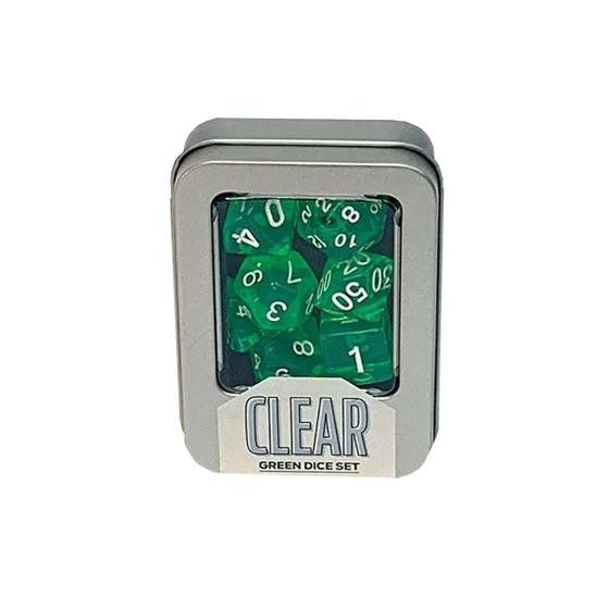 Imagem de Kit de Dados: Clear Green - Buró