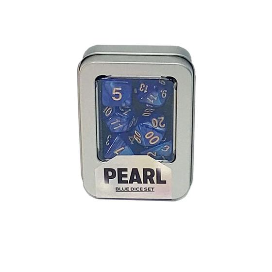 Imagem de Kit de Dados: Pearl Blue- Buró