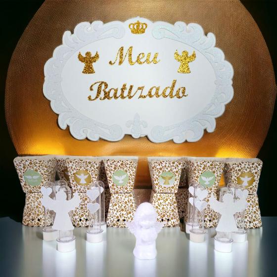 Imagem de Kit De Decoração De Batizado Festa De Batismo