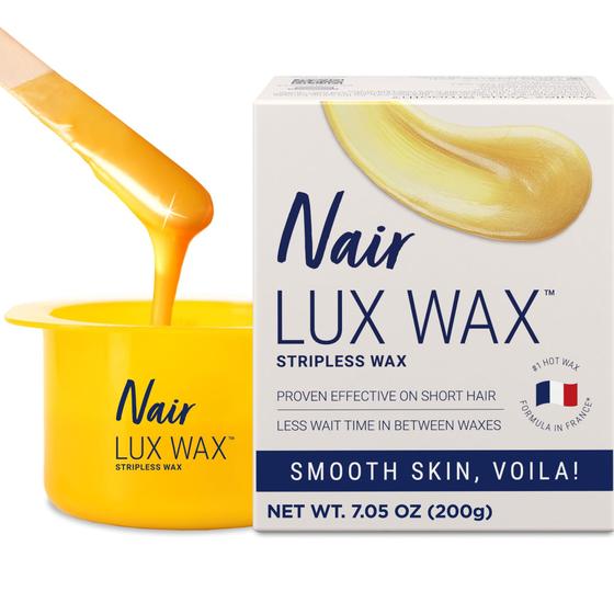 Imagem de Kit de Depilação Nair Lux Wax - Quente para Microondas - 220ml