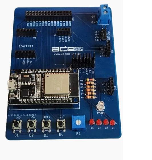 Imagem de Kit de Desenvolvimento com Módulo ESP32 - ACEPIC LAB ESP32