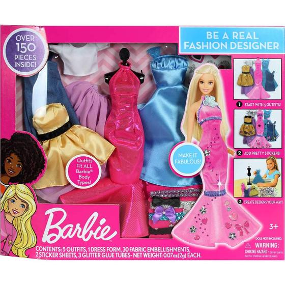 Imagem de Kit de Design de Moda Barbie - Crie suas Próprias Roupas