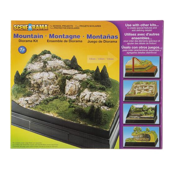 Imagem de Kit de diorama Woodland Scenics Mountain para crianças com mais de 7 anos