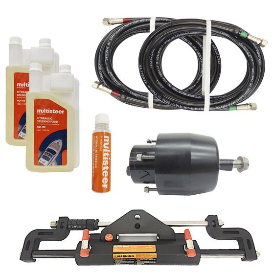 Imagem de Kit de Direção Hidráulica Completo Para Motores Até 175hp