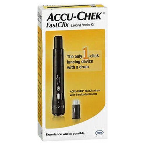 Imagem de Kit de dispositivo de punção Accu-Chek Fastclix 1 cada da Accu-Chek (pacote com 6)