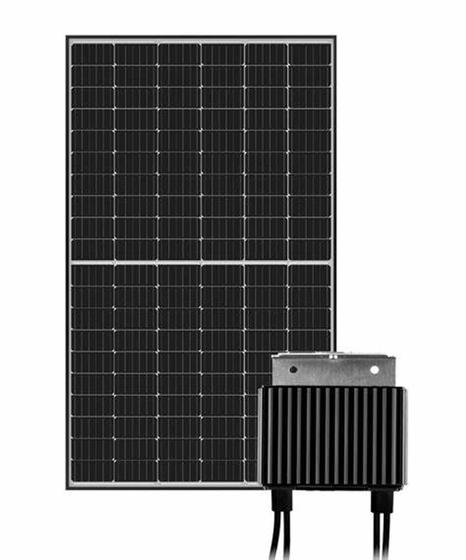 Imagem de Kit de energia solar completo 450kwh/mês micro inversor em telhado cerâmico