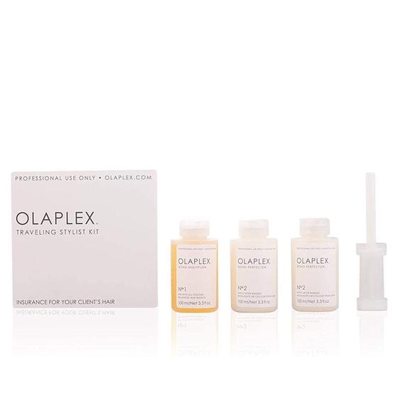 Imagem de Kit de estilista Olaplex Travelling evita danos e levanta loiras