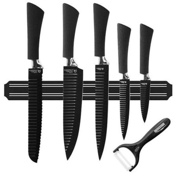 Kit De Facas Com 6 Peças Menor preço em Kit De Facas Com 6 Peças