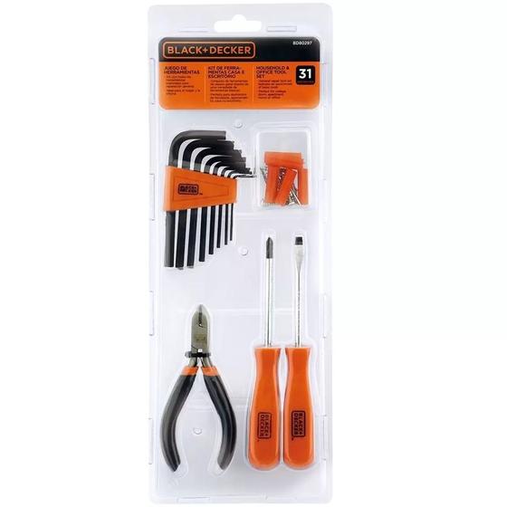 Imagem de Kit de ferramentas 31 peças - bd80297-840 - black&decker