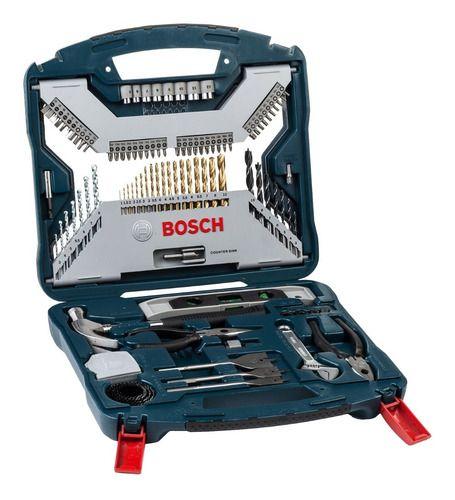 Kit De Ferramentas Estojo Bosch 103 Peças X-line X103tin Nf