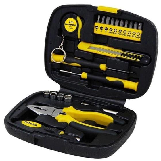 Kit de Ferramentas Hammer Gykf21 Maleta 21 Peças Kit Ferramentas