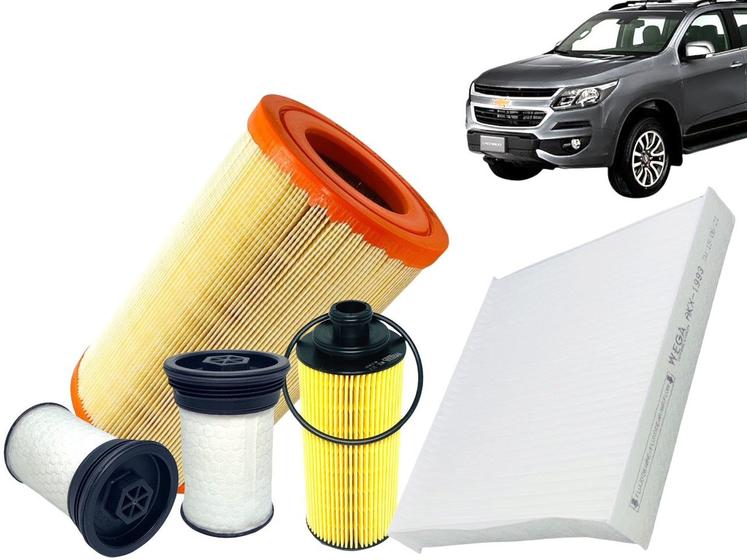 Imagem de Kit de Filtros S10 Trailblazer 2.8 16v Turbo Diesel 200cv 2012 a 2021