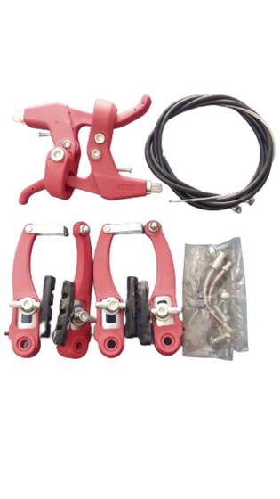 Imagem de kit de freio v-brake completo