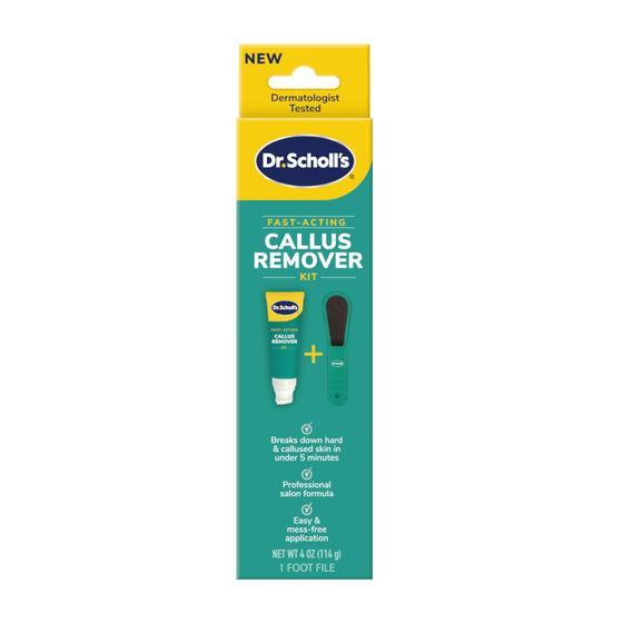 Imagem de Kit de gel removedor de calos Dr. Scholl's Fast Action com arquivo