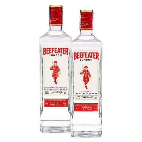 Imagem de Kit de Gin Dry 750ml com 2 unidades Beefeater