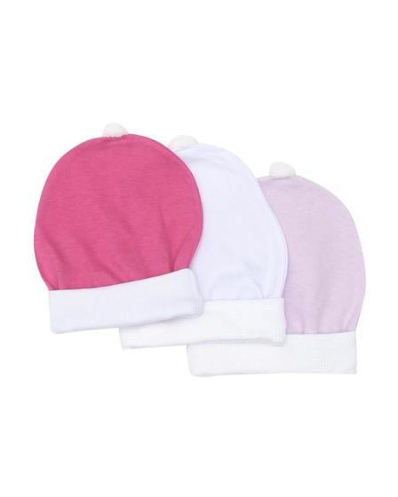 Imagem de Kit de Gorros em Malha - 3 Unidades Feminino