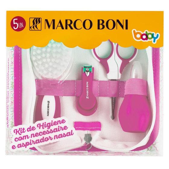 Imagem de Kit De Higiene Baby Com Necessaire E Aspirador Nasal