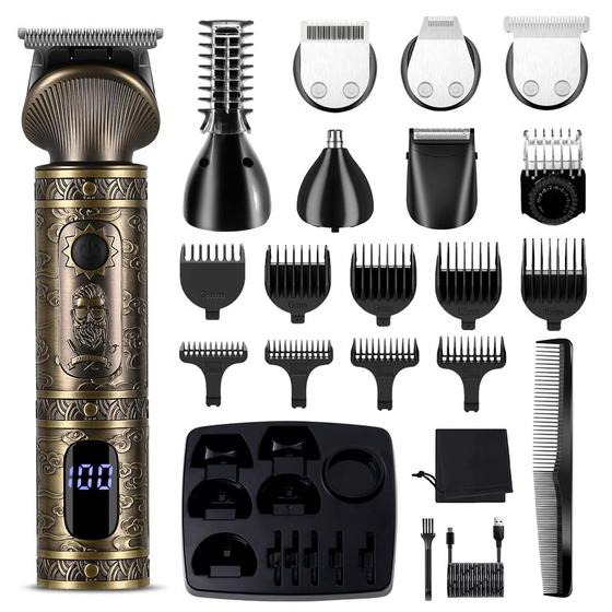 Imagem de Kit de higiene Sctomon Beard Trimmer T-Blade