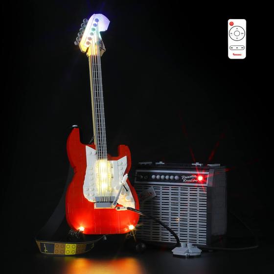 Imagem de Kit de iluminação BRIKSMAX para Lego Ideas Fender Stratocaster 213