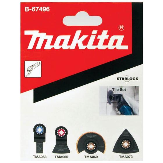 Imagem de Kit De Lâminas E Placa Multicortadora B-67496 Makita