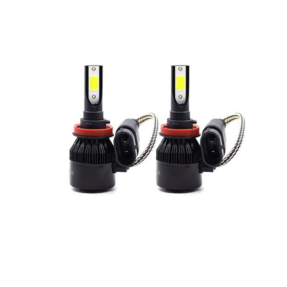 Imagem de Kit de Lampadas Led Tech One 8000k Azulado Farol de Milha Voyage G6 2015 2016