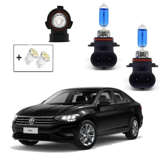 Imagem de Kit de Lâmpadas Shocklight Super Branca HB4 Farol de Milha Jetta 2007 a 2016