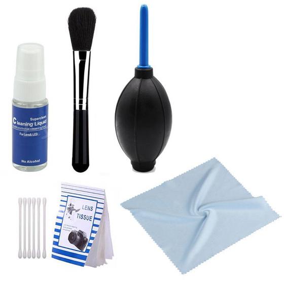 Kit de Limpeza para Camera DSLR e Filmadoras - EC02 - 6 Peças Menor preço em Kit de Limpeza para Camera DSLR e Filmadoras - EC02 - 6 Peças