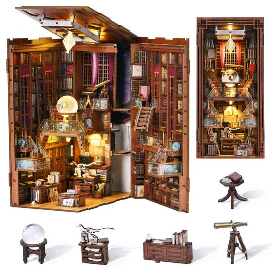Imagem de Kit de Livros DIY CCCDF Beyond Library com Luz LED para Adultos