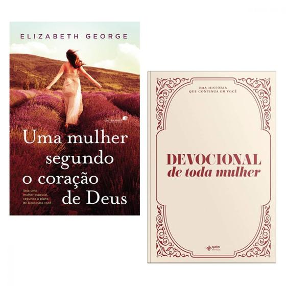 Imagem de Kit de livros mulher de deus - 2 vol: uma mulher segundo o coração de deus + devocional de toda mulher