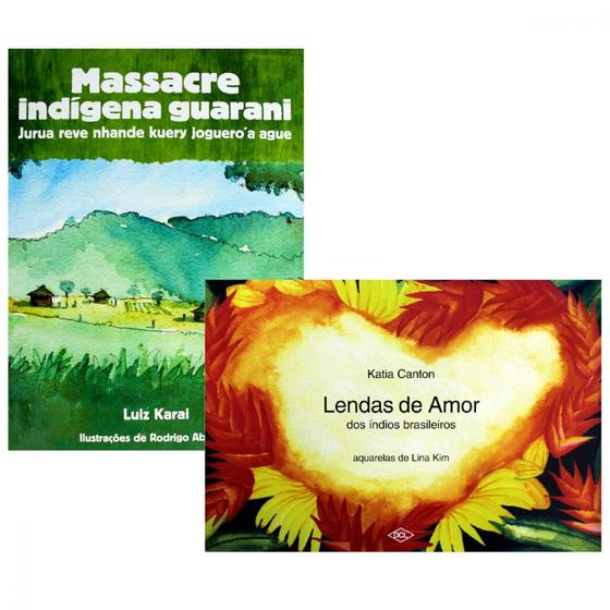 Imagem de Kit de livros tragédia e ternura: massacre indígena guarani +  amor nas lendas brasileiras