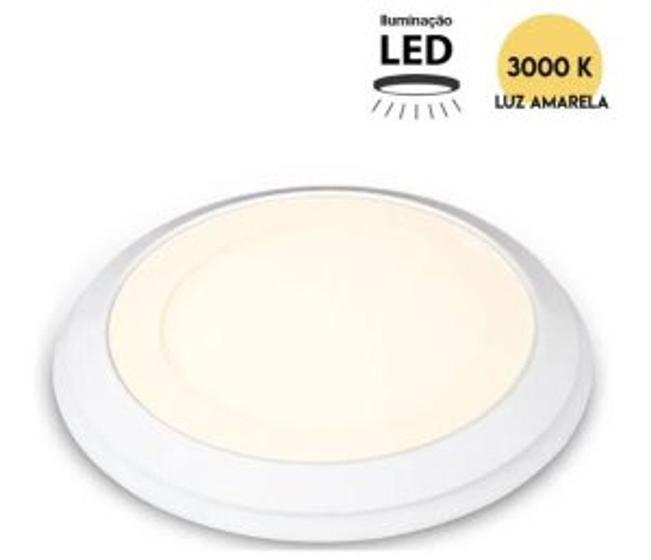 Kit de lustre led para ventilador de teto spirit 203/303 - luz amarela Menor preço em Kit de lustre led para ventilador de teto spirit 203/303 - luz amarela