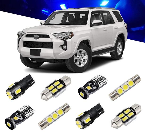 Imagem de Kit de luz interior LED BRISHINE Blue para Toyota 4Runner