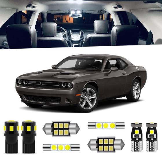 Imagem de Kit de luz LED ENDPAGE Challenger Interior Dodge 2008-2020