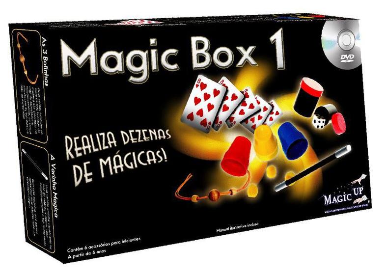Imagem de Kit de mágicas 6 acessórios á partir de 6 anos Magic box  1