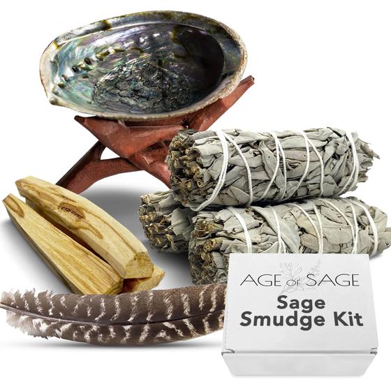 Imagem de Kit de manchas Age of Sage com incenso de sálvia branca da Califórnia