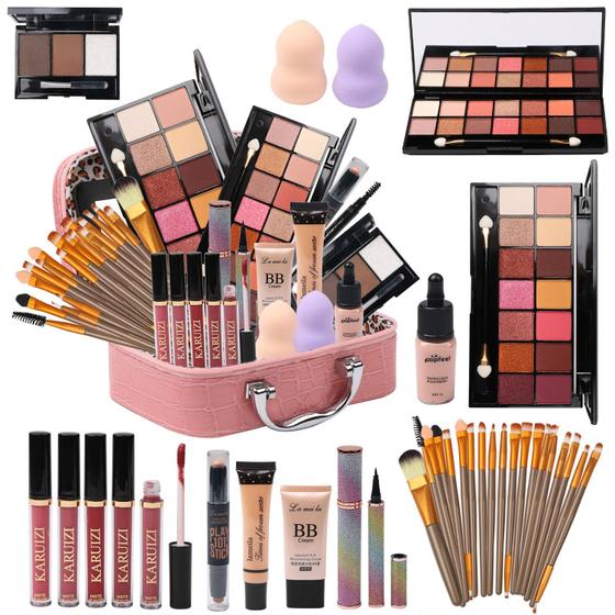 Imagem de Kit de Maquiagem MTDXILTAI All in One com Bolsa - 14 Cores