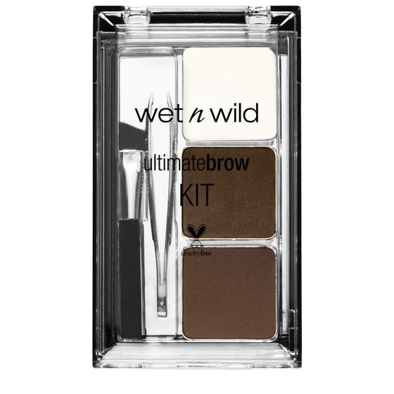 Imagem de Kit de maquiagem para sobrancelhas wet n wild Ultimate Dark Brown