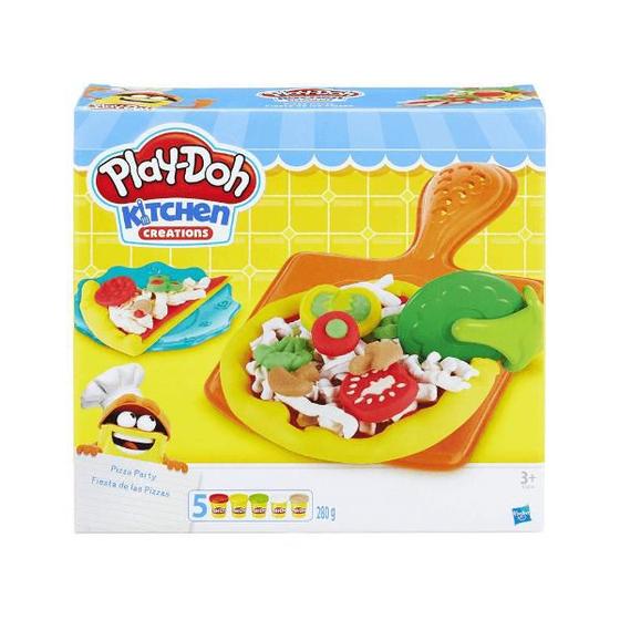 Imagem de Kit de Massinha Play-Doh Festa da Pizza