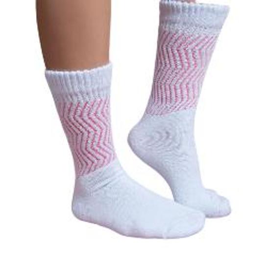 Imagem de Kit de meias aeróbicas 6 pares pra ginasticas feminina modelo básico