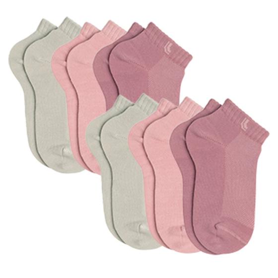 Imagem de Kit De Meias Lupo Kids - 6 Pares Cano Curto Infantil Atacado