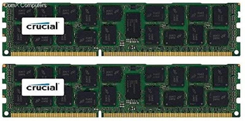 Imagem de Kit de memória de servidor Crucial de 32 GB (16 GBx2) DDR3/DDR3L-1600 MT/s