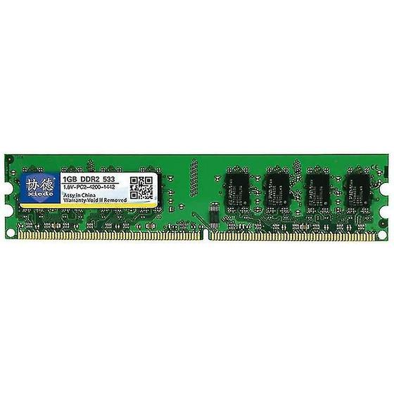 Imagem de Kit de Memória RAM DDR2 533MHz 1GB Xiede X014 - Compatível com PCs Desktop