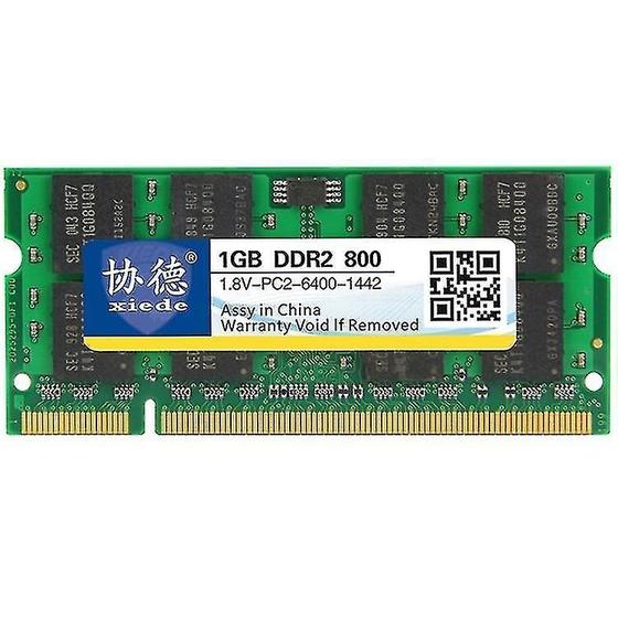 Imagem de Kit de Memória RAM DDR2 800MHz 1GB Xiede X026 - Compatibilidade Geral para Laptops